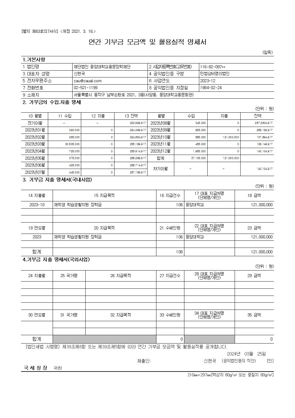 연간 기부금모금액 및 활용실적명세(2023연도)001.jpg